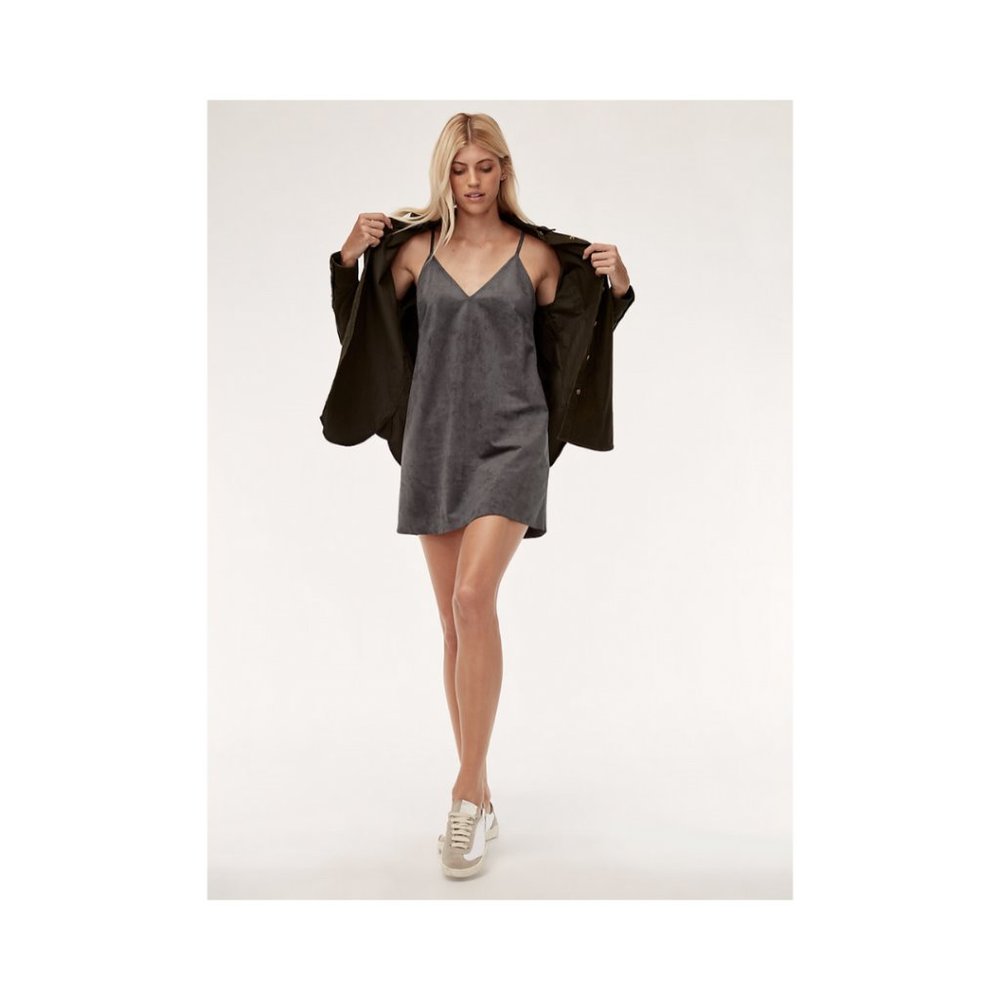 Wilfred Free  vivienne dress  Faux-suede tank dres